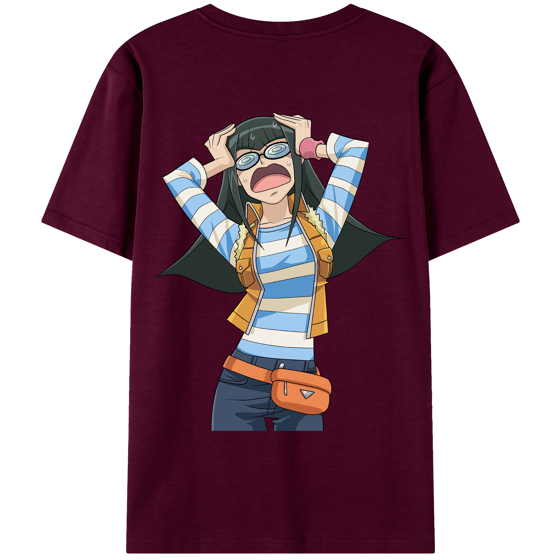 （画像用） 遊☆戯☆王 Yu-Gi-Oh! レディース半袖Tシャツ(バックプリント)